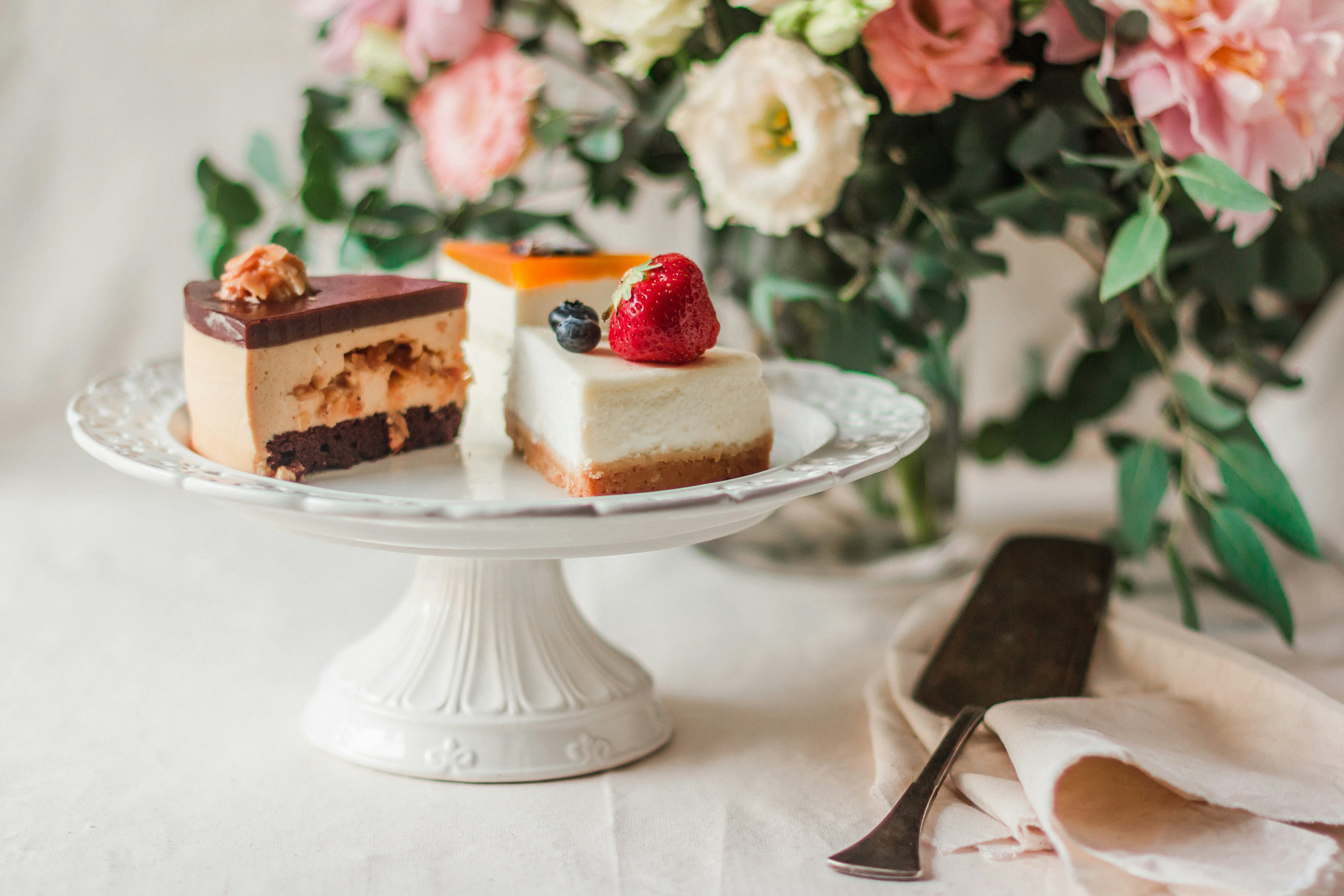 Postres caseros de la casa